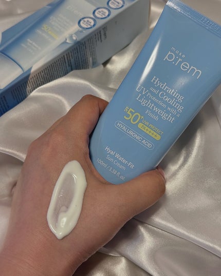 ヒアル ウォーターフィットサンクリーム/make prem/日焼け止めクリームを使ったクチコミ(2枚目)