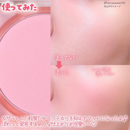 ポーセリンチークブラッシャー/MERZY/パウダーチークを使ったクチコミ(4枚目)