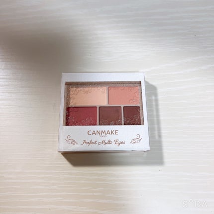 パーフェクトマルチアイズ/キャンメイク/アイシャドウパレットを使ったクチコミ(1枚目)