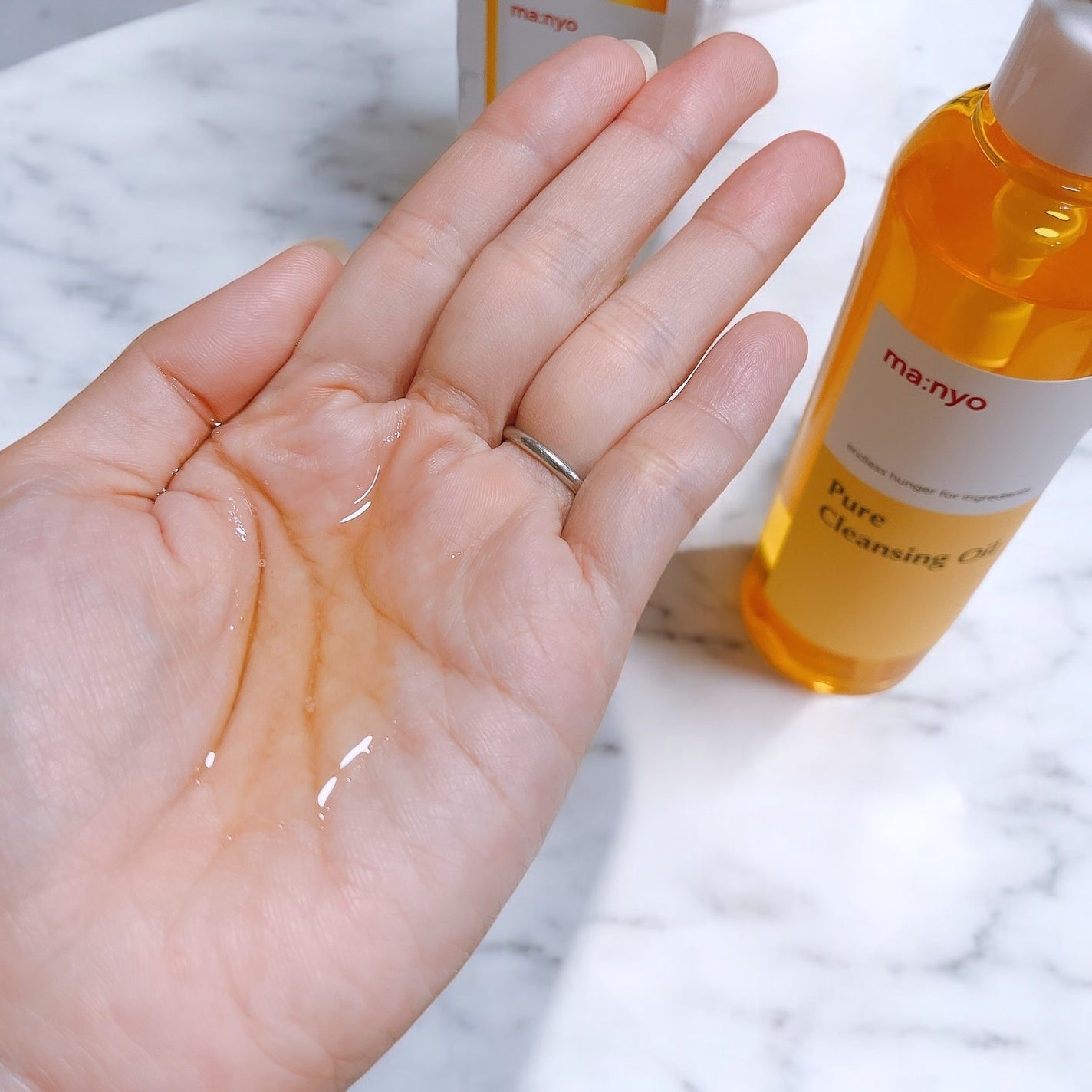 ピュア クレンジング オイル/manyo/オイルクレンジングを使ったクチコミ(3枚目)
