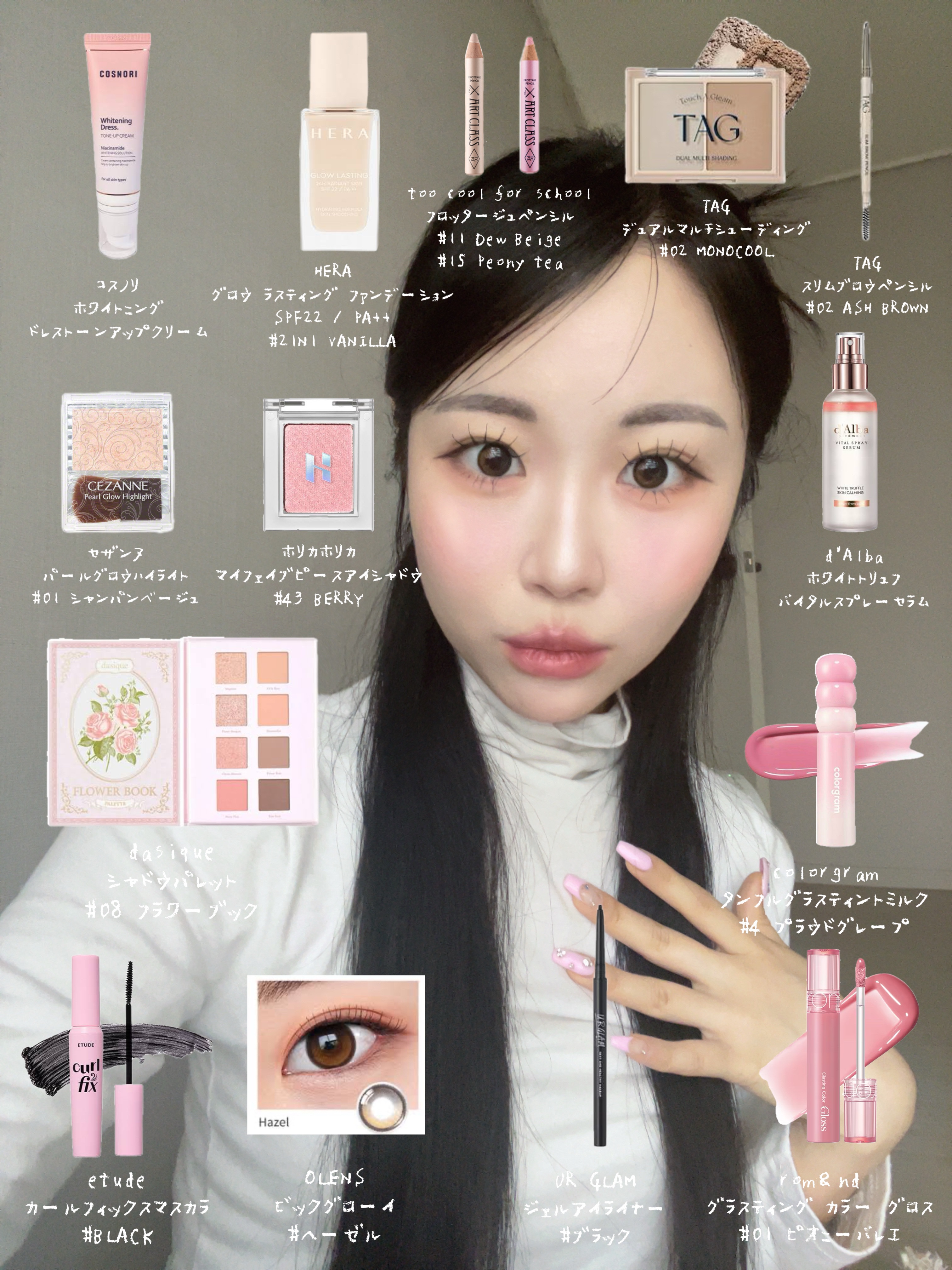 カラーグラム タンフルグラスティントミルク 04 プラウドグレープ/Colorgram/リップティントを使ったクチコミ（1枚目）