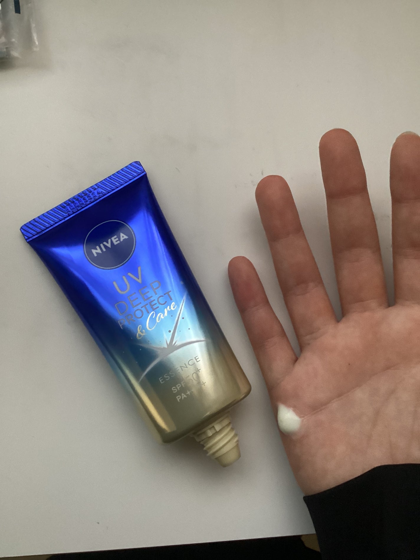 ニベアUV ディープ プロテクト&ケア エッセンス/ニベア/日焼け止めローションを使ったクチコミ(3枚目)