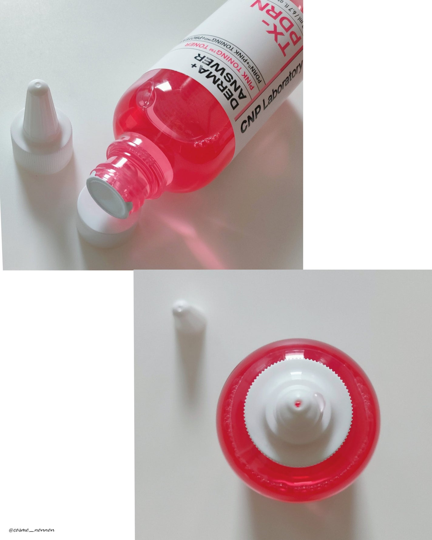 ダーマアンサーピンクトーニングトナー/CNP Laboratory/化粧水を使ったクチコミ(3枚目)