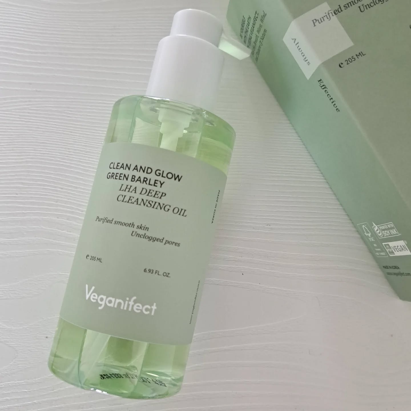青麦LHAディープクレンジングオイル/Veganifect/オイルクレンジングを使ったクチコミ（1枚目）