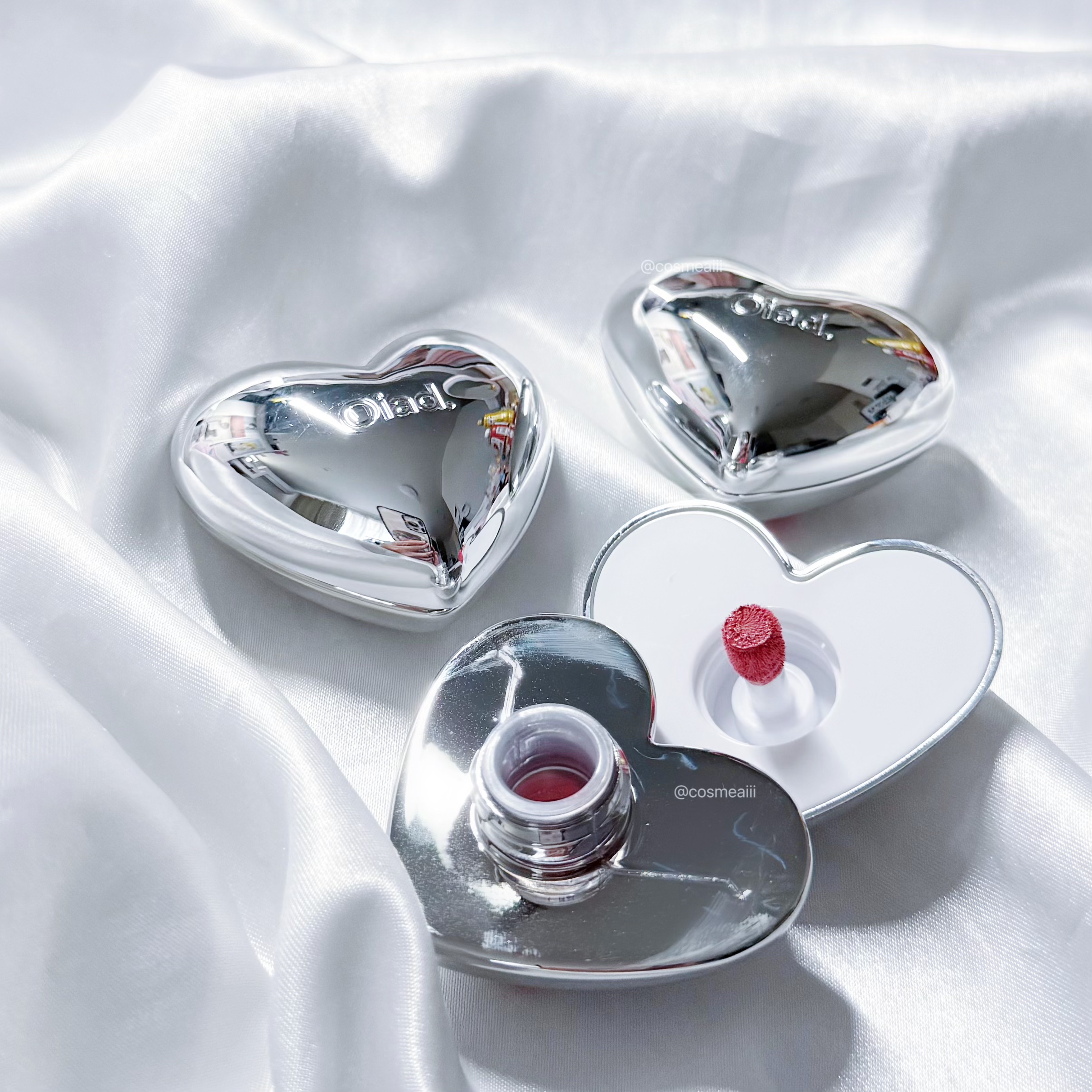 シルバーパース ムースクリーム リップ＆チーク/oiad/ジェル・クリームチークを使ったクチコミ（2枚目）