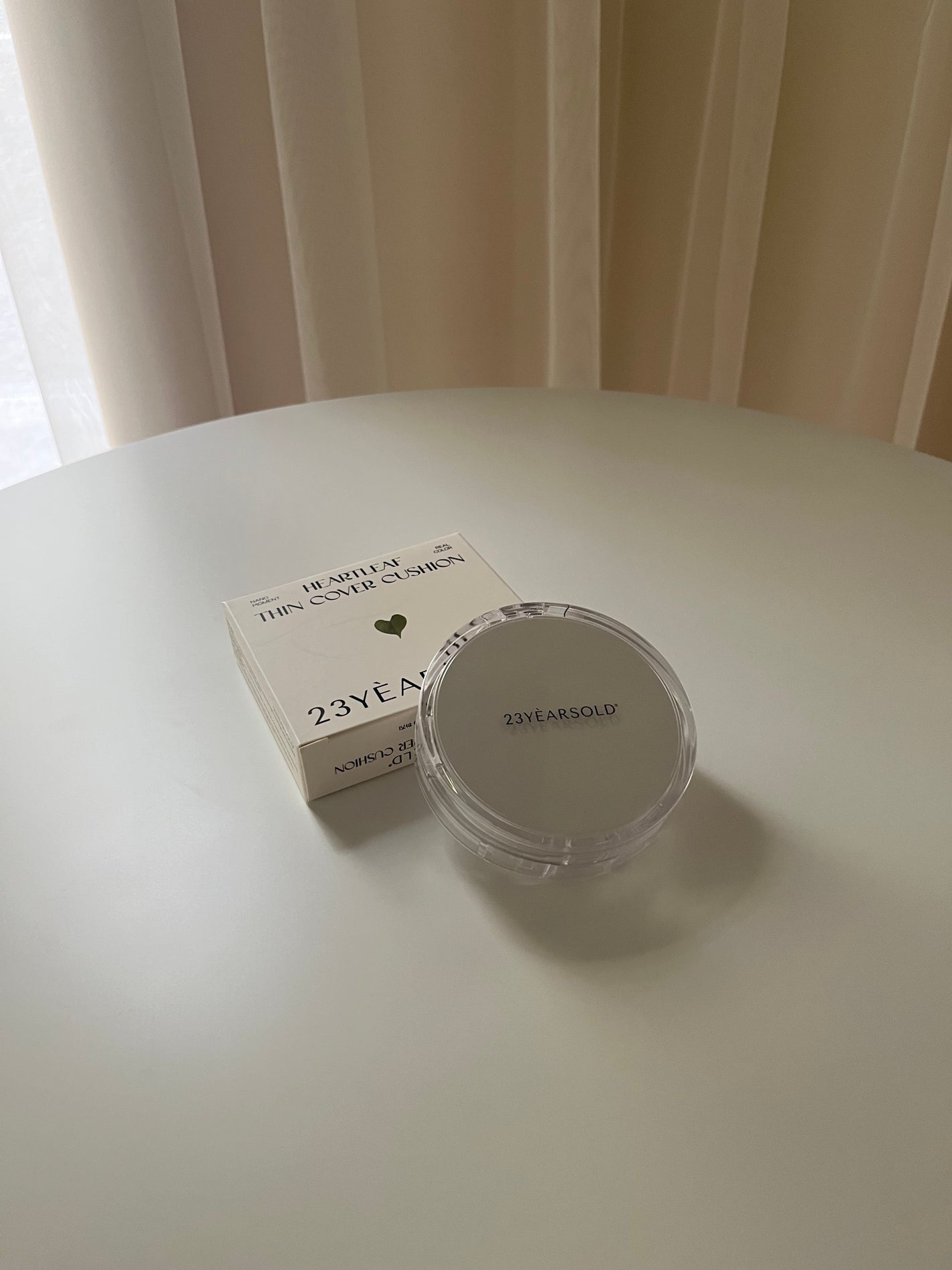ハートリーフシーンカバークッション/23years old/クッションファンデーションを使ったクチコミ(6枚目)