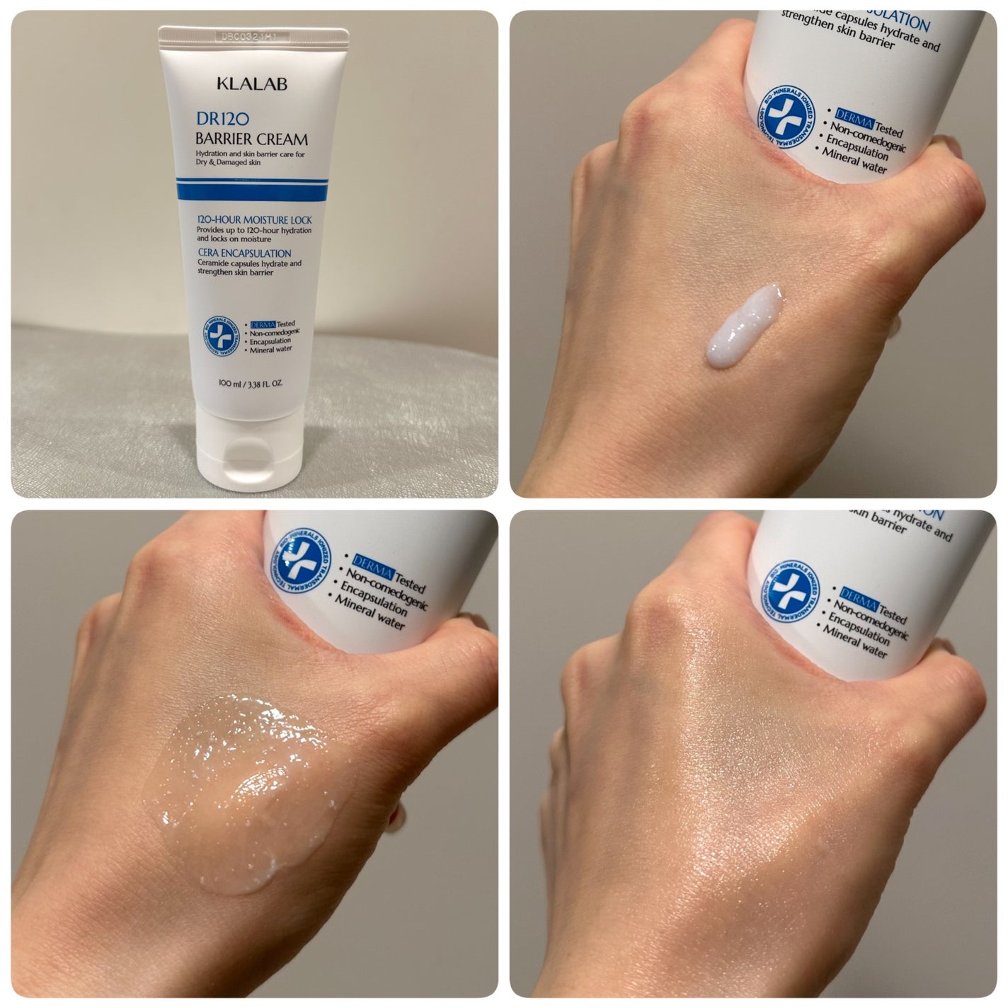 ディーアール120 バリアクリーム/KLALAB/フェイスクリームを使ったクチコミ(3枚目)