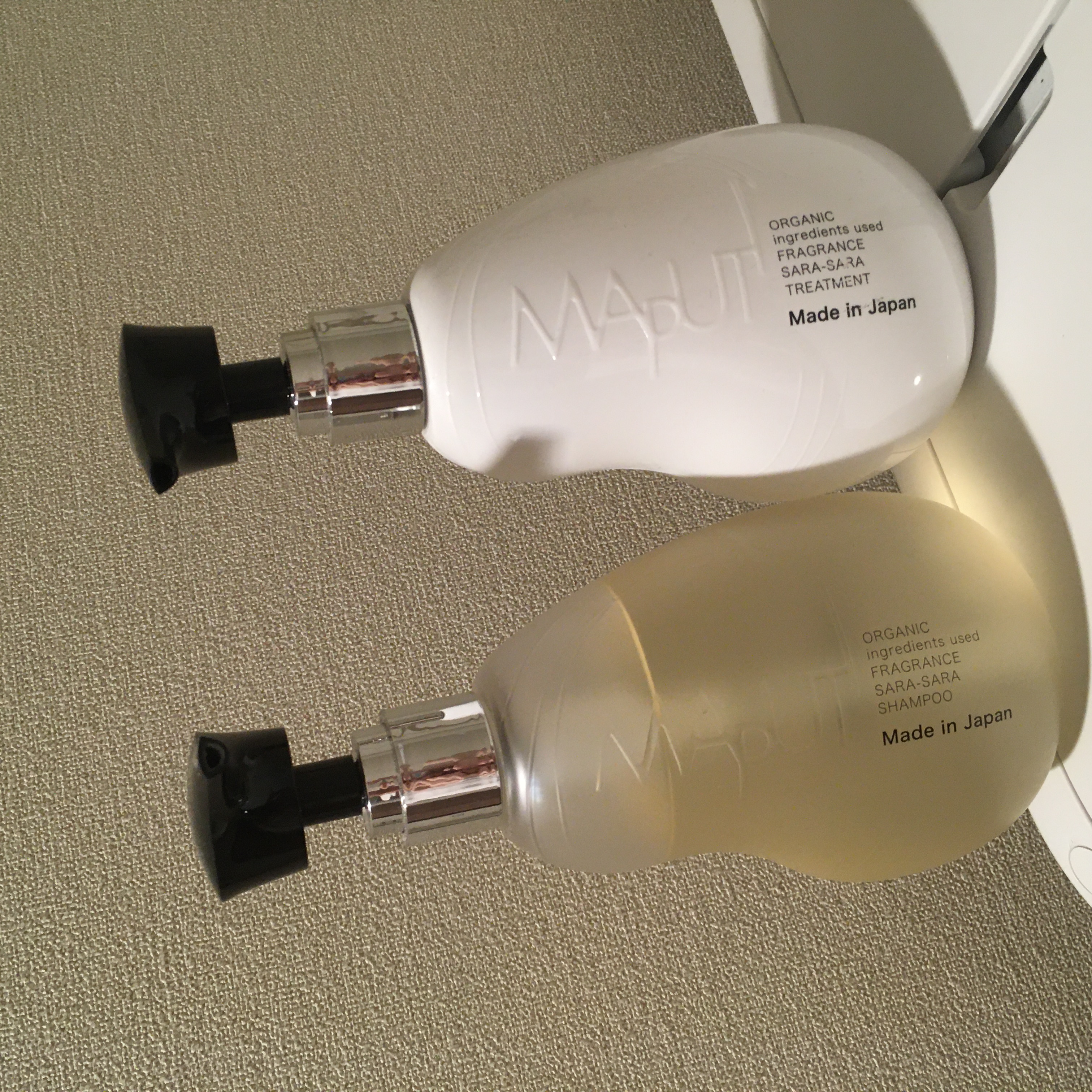 オーガニックフレグランスサラサラシャンプー/トリートメント MAPUTI/MAPUTI/シャンプー・コンディショナーを使ったクチコミ（1枚目）