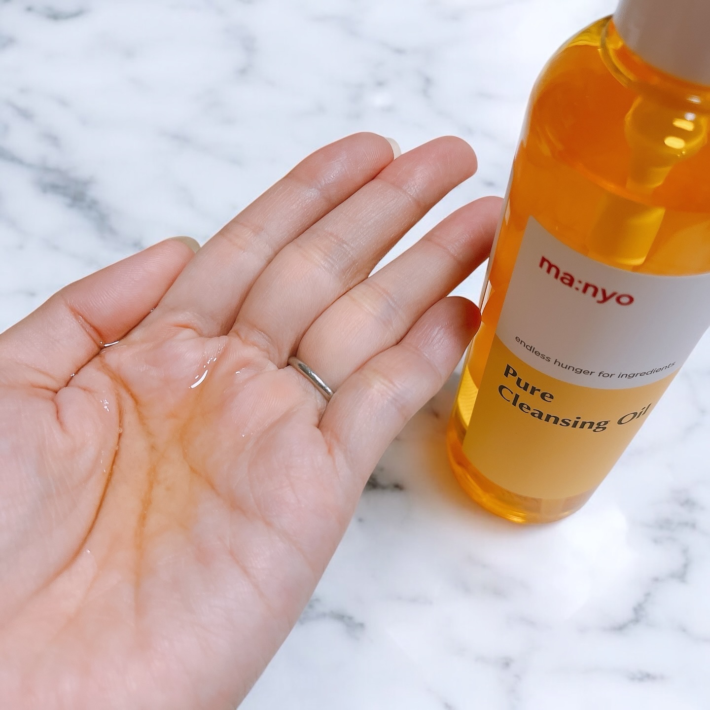 ピュア クレンジング オイル/manyo/オイルクレンジングを使ったクチコミ（2枚目）