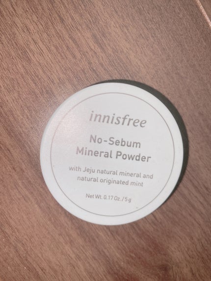 ノーセバム ミネラルパウダー N/innisfree/ルースパウダーを使ったクチコミ(1枚目)