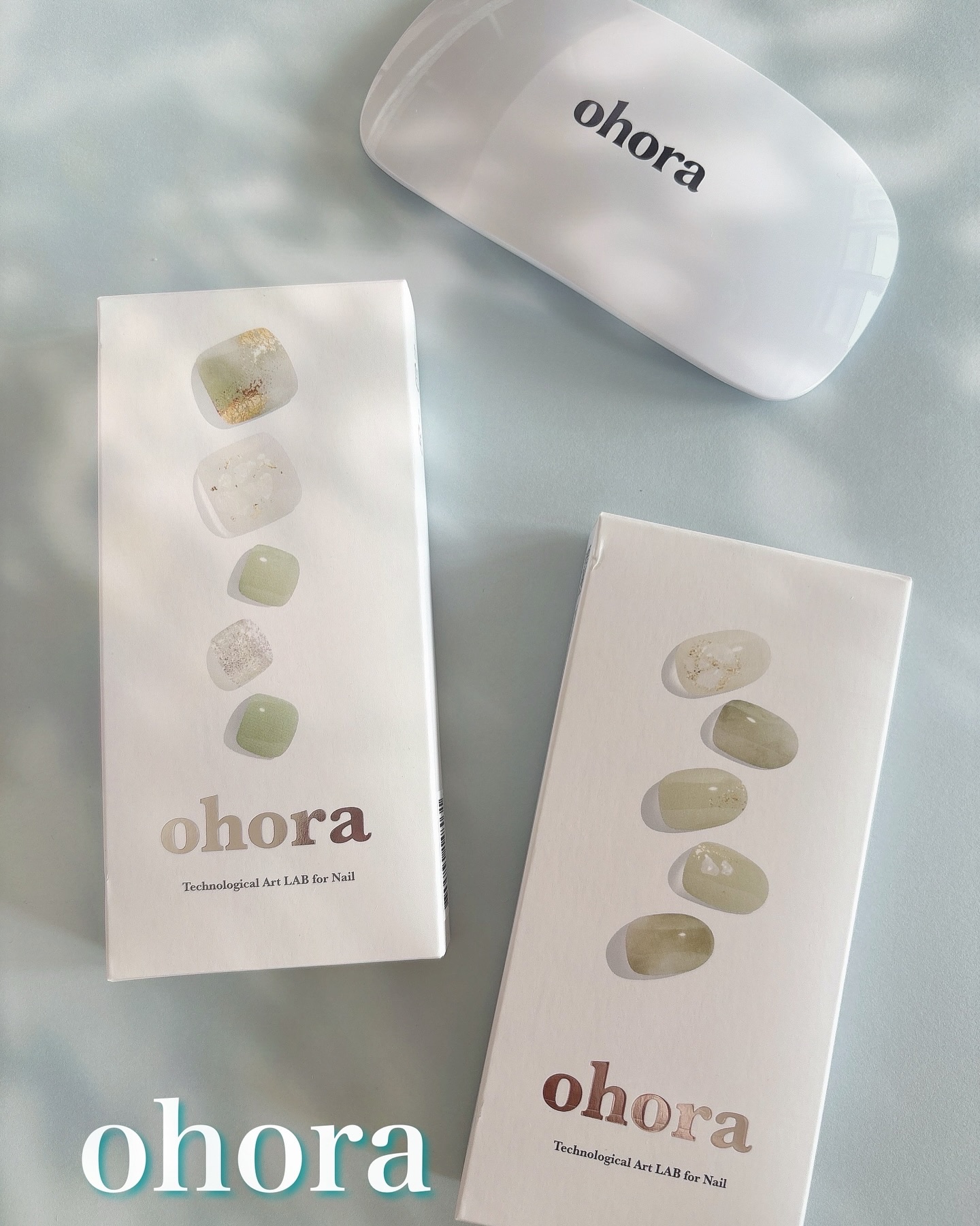 セミキュアジェルネイル(ペディキュア)/ohora/ネイルシールを使ったクチコミ（1枚目）