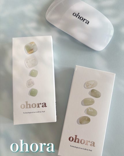 セミキュアジェルネイル(ハンド)/ohora/ネイルシールを使ったクチコミ(1枚目)