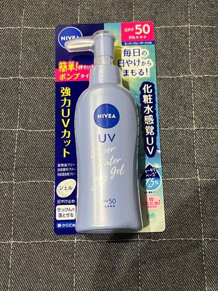 ニベアUV ウォータージェル SPF50/ニベア/日焼け止めジェルを使ったクチコミ(1枚目)