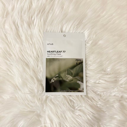 ドクダミ77 % 鎮静マスクパック/Anua/シートマスク・パックを使ったクチコミ(1枚目)