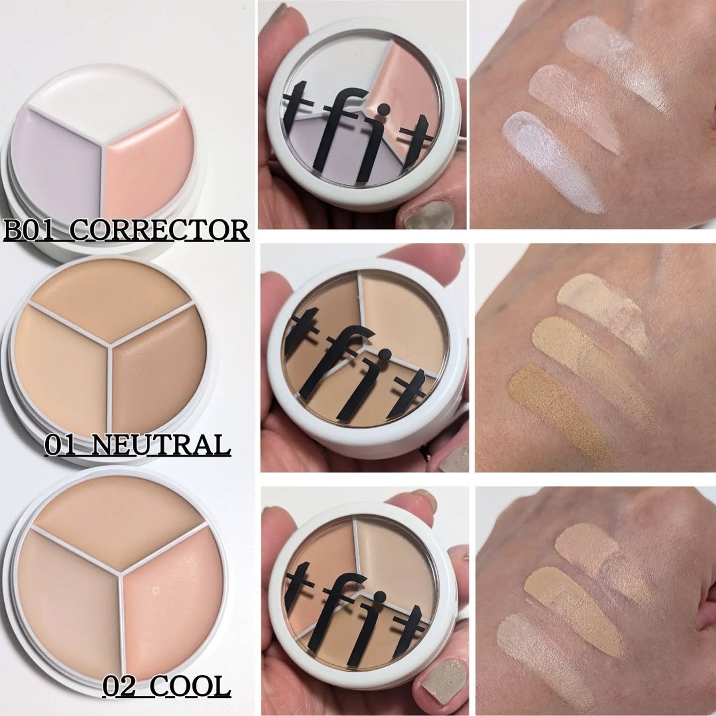 カバーアッププロコンシーラー/TFIT/パレットコンシーラーを使ったクチコミ(2枚目)