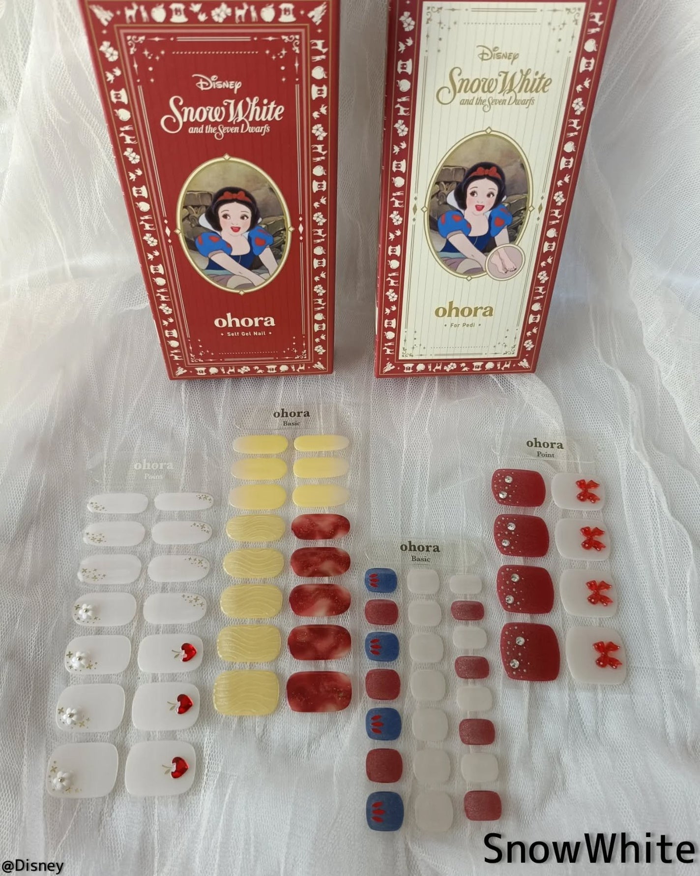 ハンド&ペディキュアセット Disney collection/ohora/ネイルシールを使ったクチコミ(6枚目)