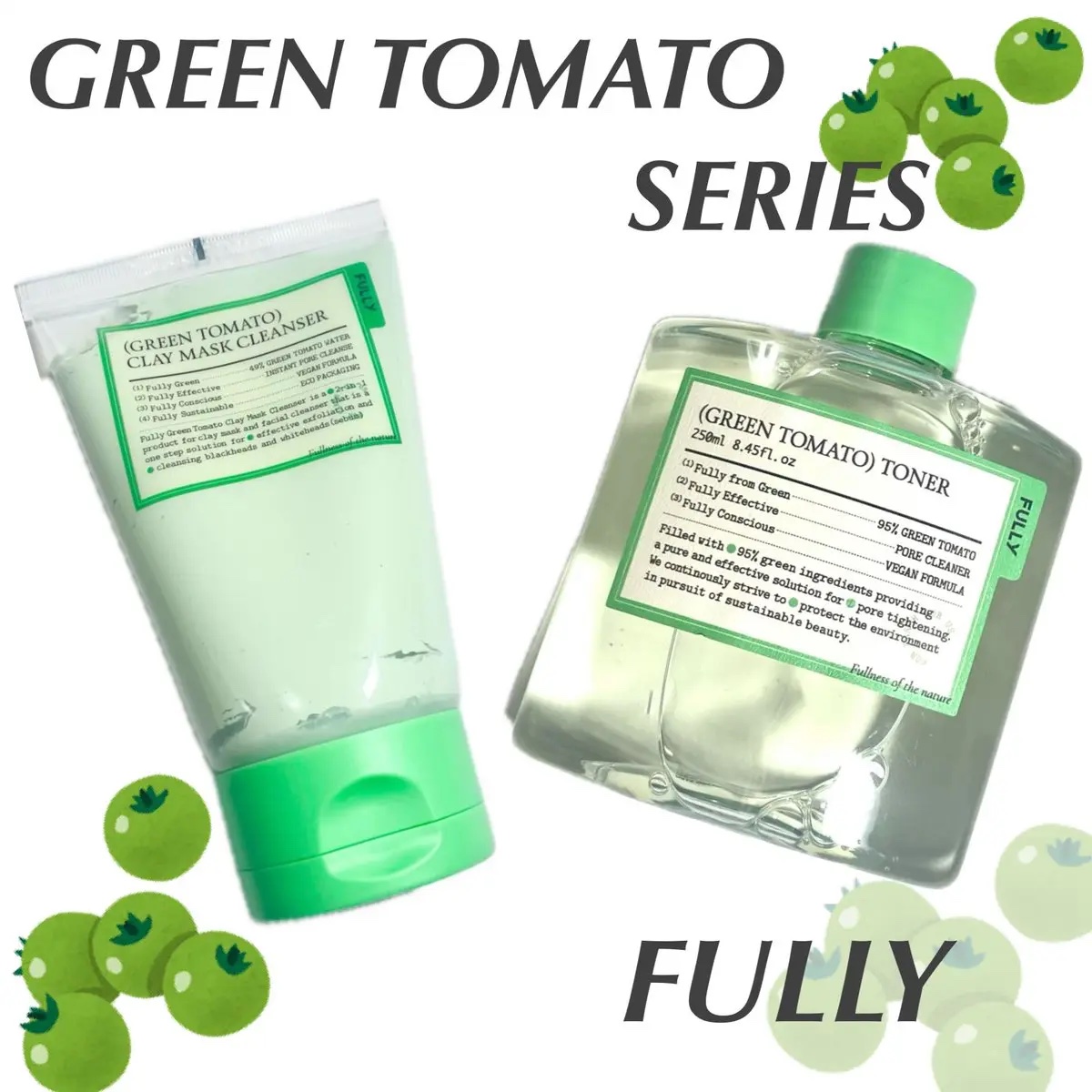グリーントマトクレイマスククレンザー/FULLY/洗い流すパック・マスクを使ったクチコミ（1枚目）