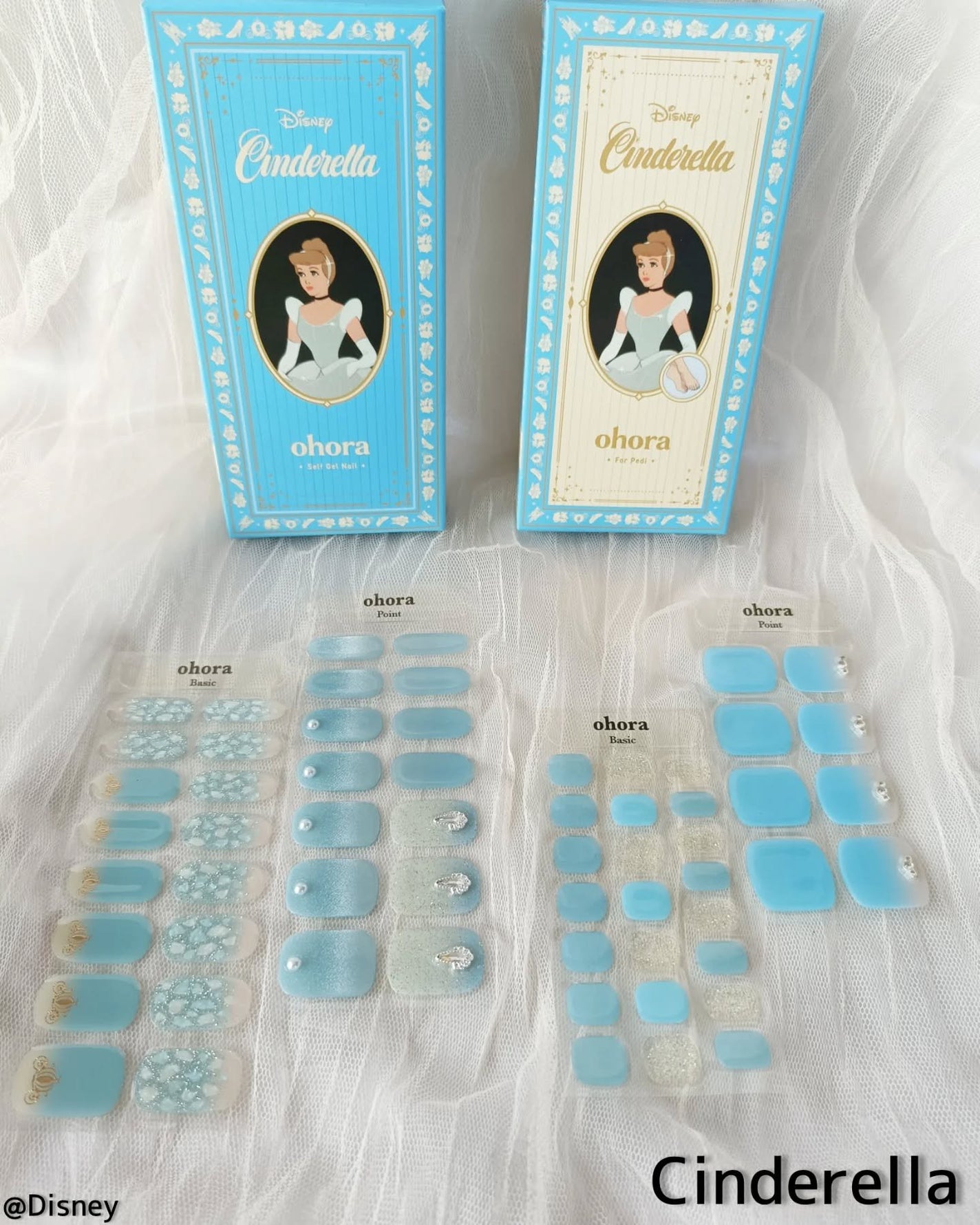 ハンド&ペディキュアセット Disney collection/ohora/ネイルシールを使ったクチコミ(4枚目)