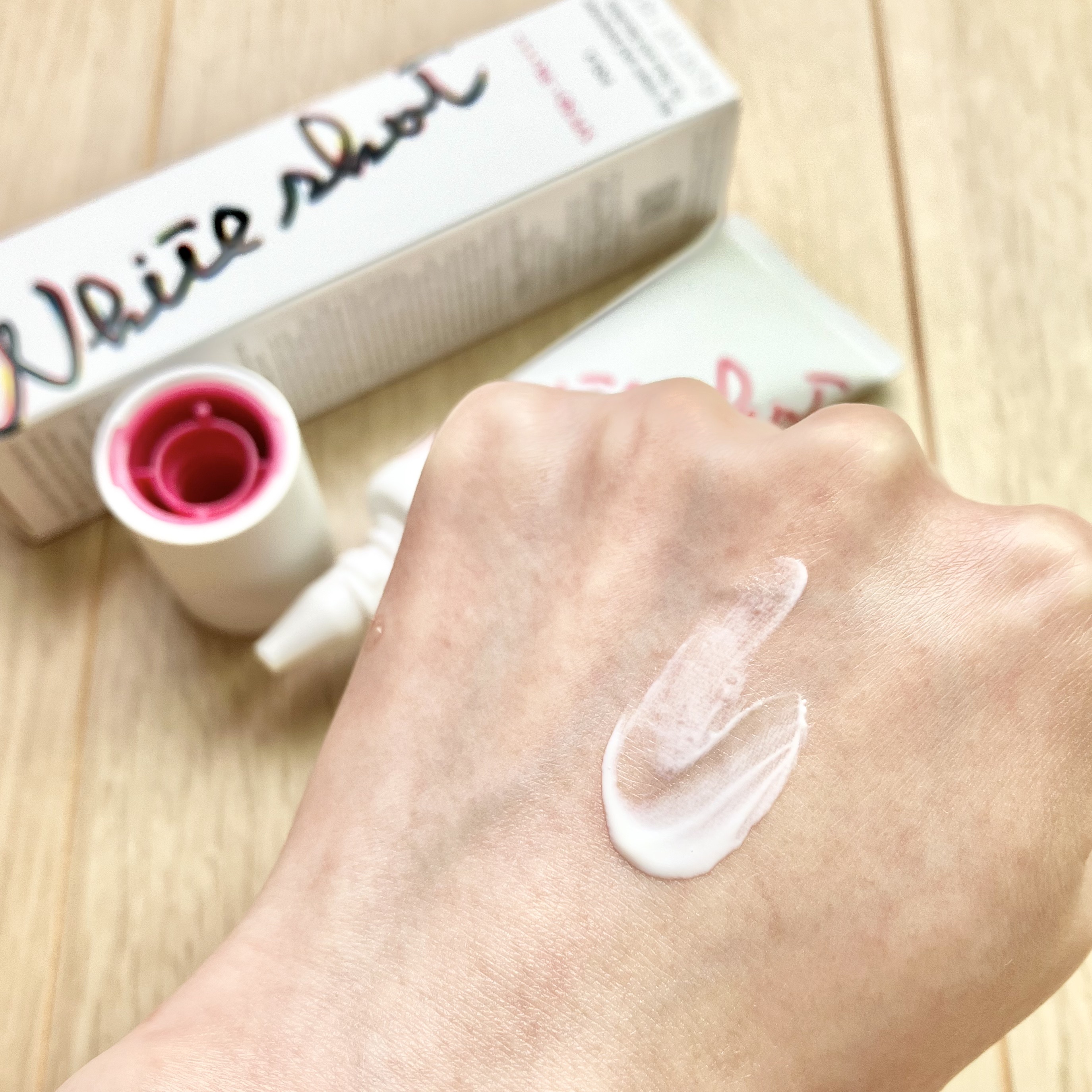 ホワイトショット セラムUV/ホワイトショット/日焼け止めクリームを使ったクチコミ（2枚目）