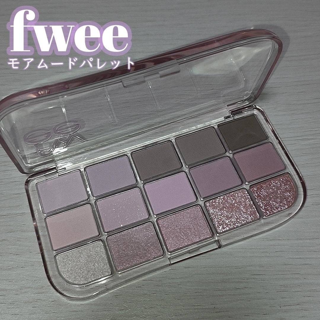 フィー モアムードアイパレット/fwee/アイシャドウパレットを使ったクチコミ(1枚目)