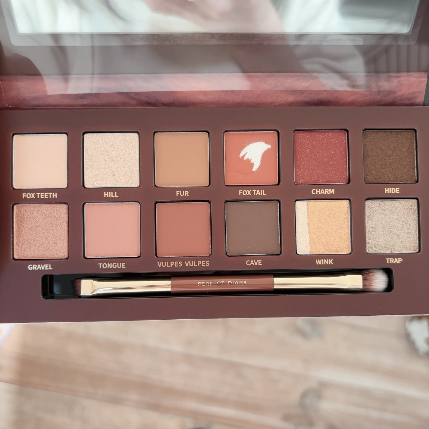 エクスプローラ12色 動物アイシャドウパレット/PERFECT DIARY/アイシャドウパレットを使ったクチコミ(2枚目)