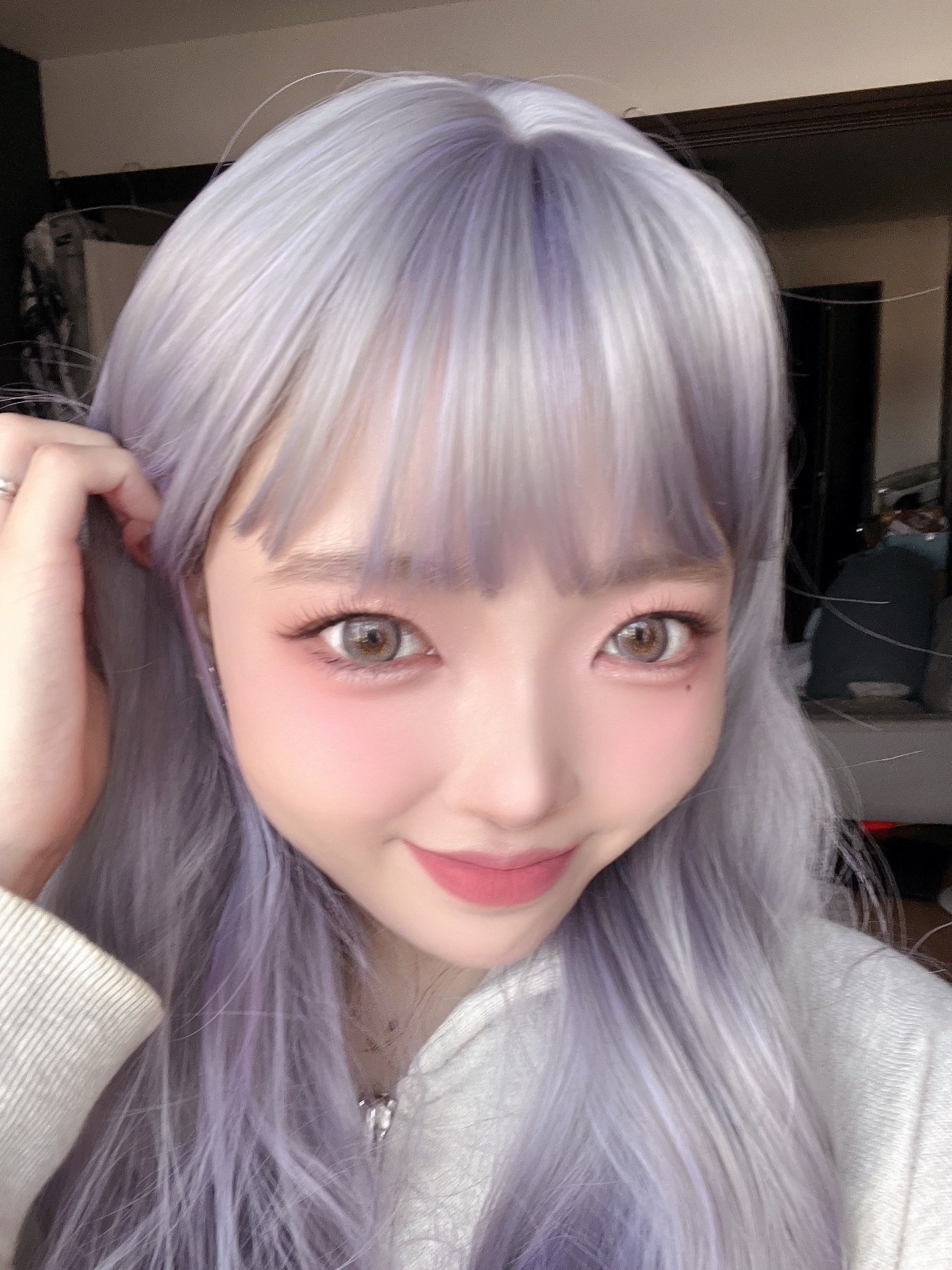 うるふわ仕上げパウダー/CEZANNE/ルースパウダーを使ったクチコミ（2枚目）