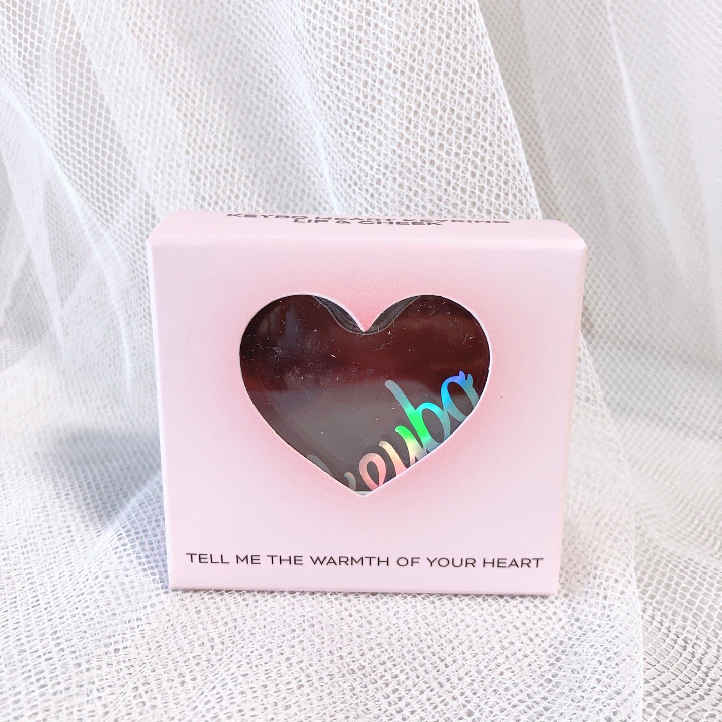 ハートキーリング リップ&チーク/keybo/口紅を使ったクチコミ(1枚目)