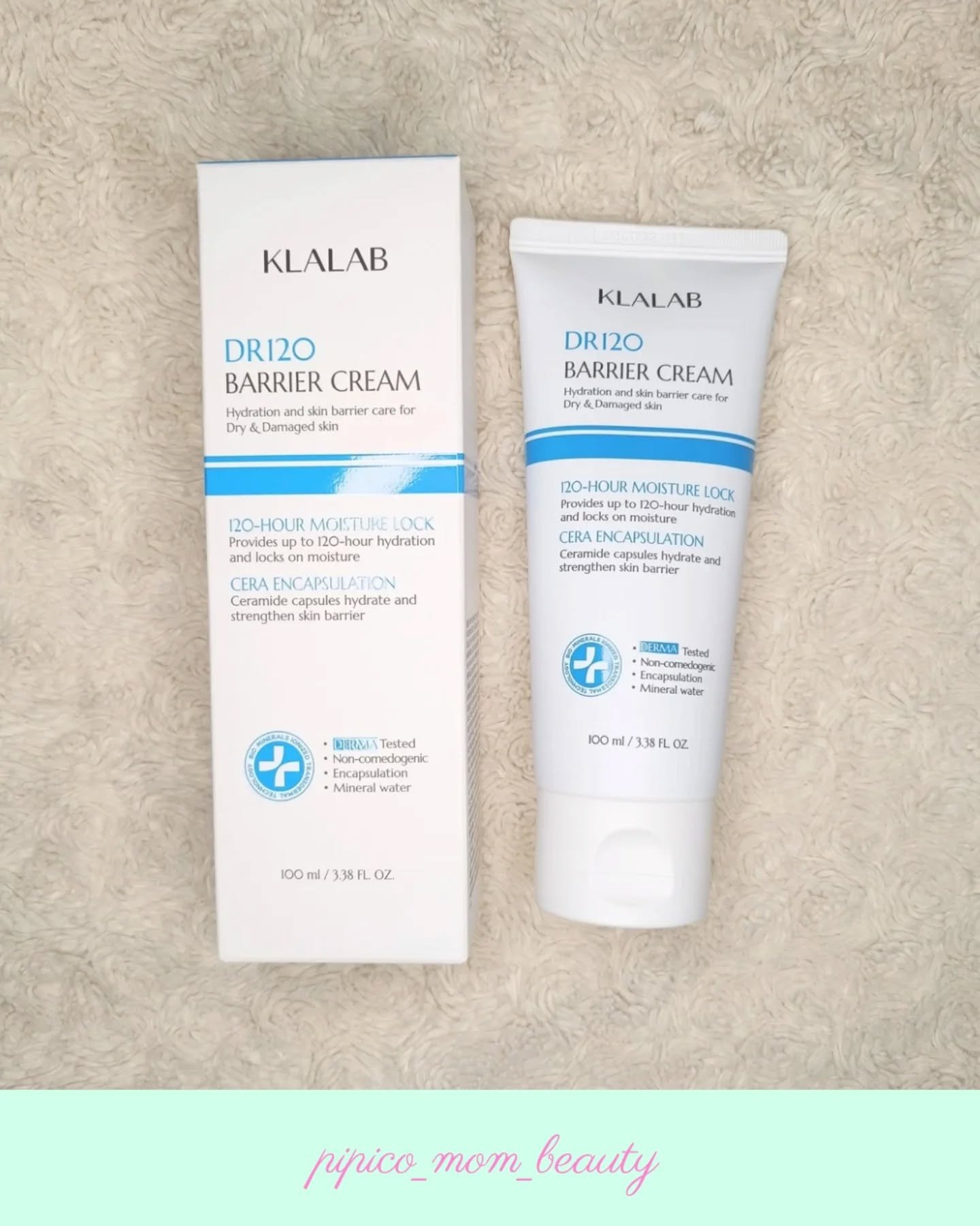 ディーアール120 バリアクリーム/KLALAB/フェイスクリームを使ったクチコミ（3枚目）