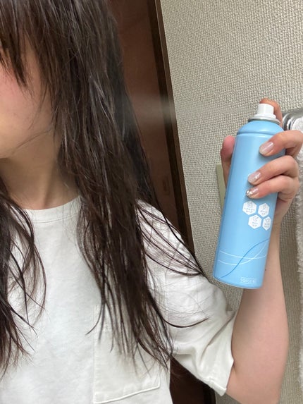 スキューズミー クイックヘアドライクールスプレー クールシトラスの香り/スキューズミー/ヘアスプレーを使ったクチコミ(1枚目)
