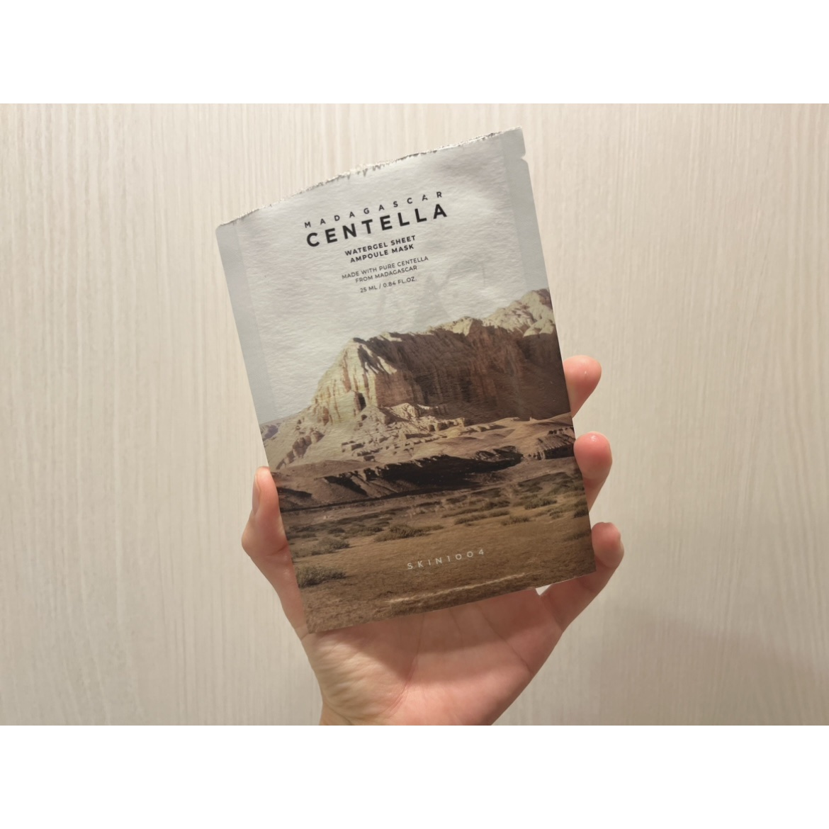 センテラ ウォーターゲルシートアンプルマスク/SKIN1004/シートマスク・パックを使ったクチコミ（2枚目）