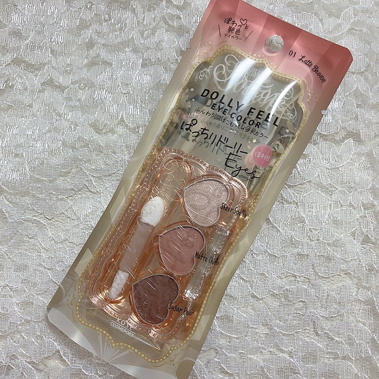 フォーチュン　ドーリーフィール　アイカラー/フォーチュン/アイシャドウパレットを使ったクチコミ（1枚目）