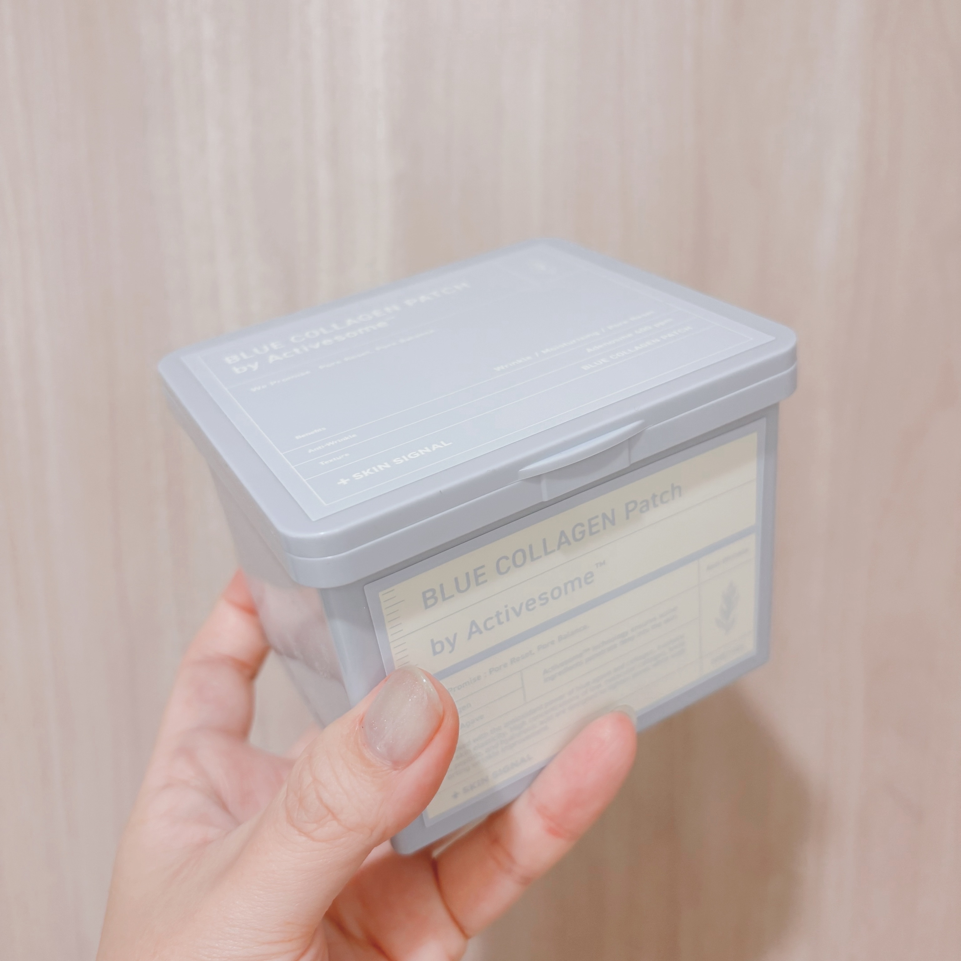 ブルーコラーゲンパッチ/SKIN SIGNAL/シートマスク・パックを使ったクチコミ（1枚目）