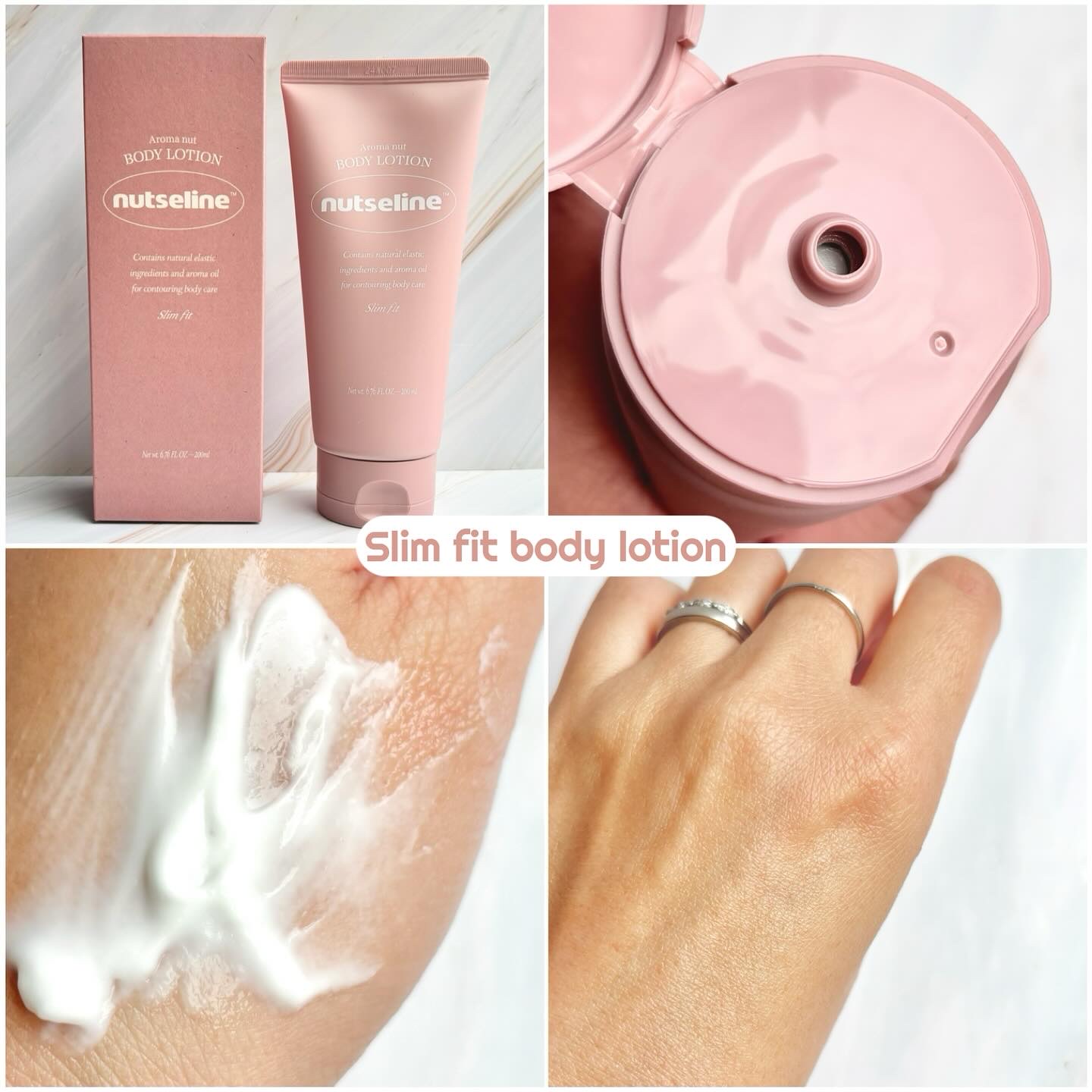 アロマナッツスリムフィットボディローション/nutseline/レッグ・フットケアを使ったクチコミ（3枚目）