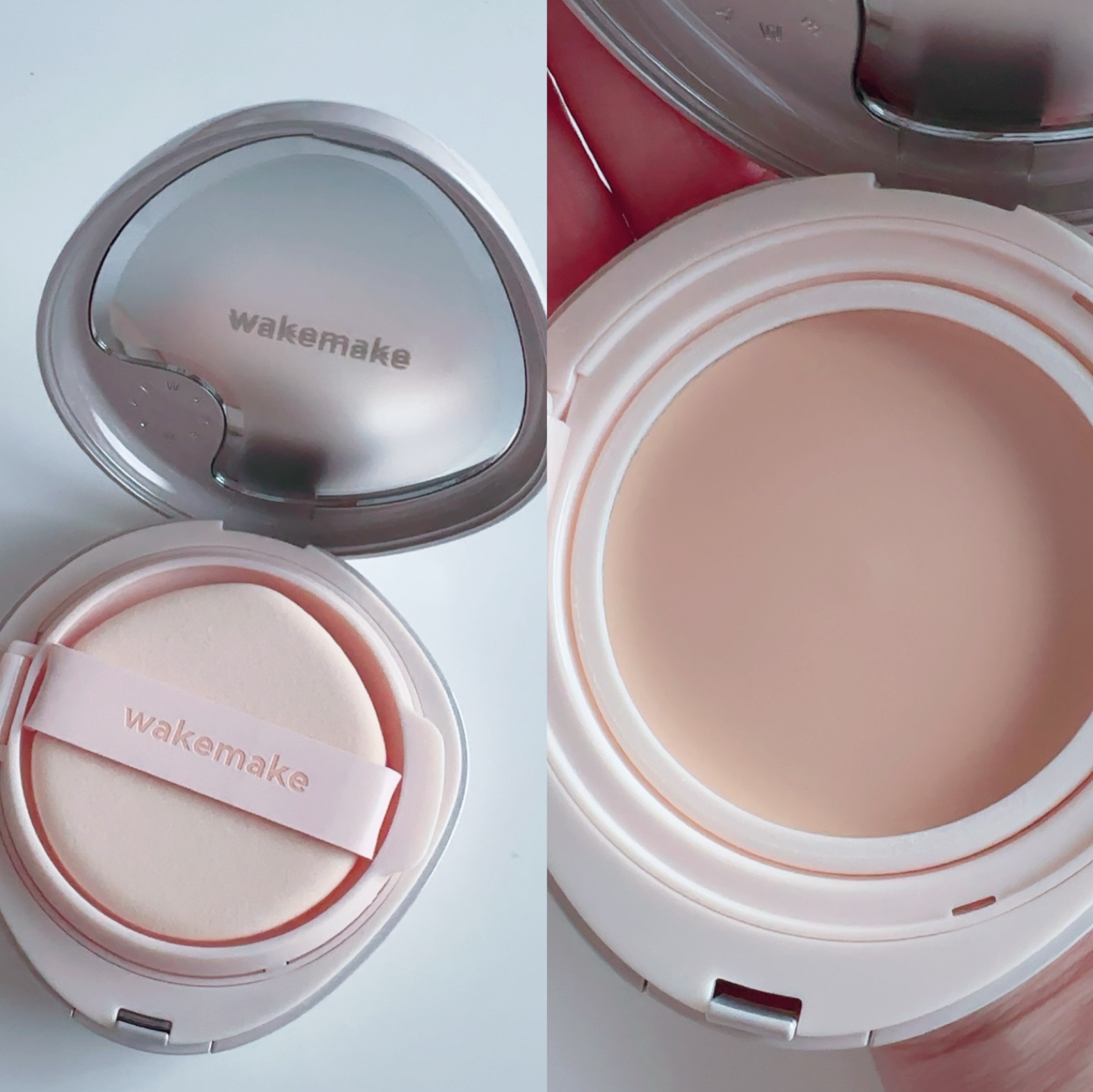 ウォータフルグロウティント/wakemake/リップティントを使ったクチコミ（3枚目）