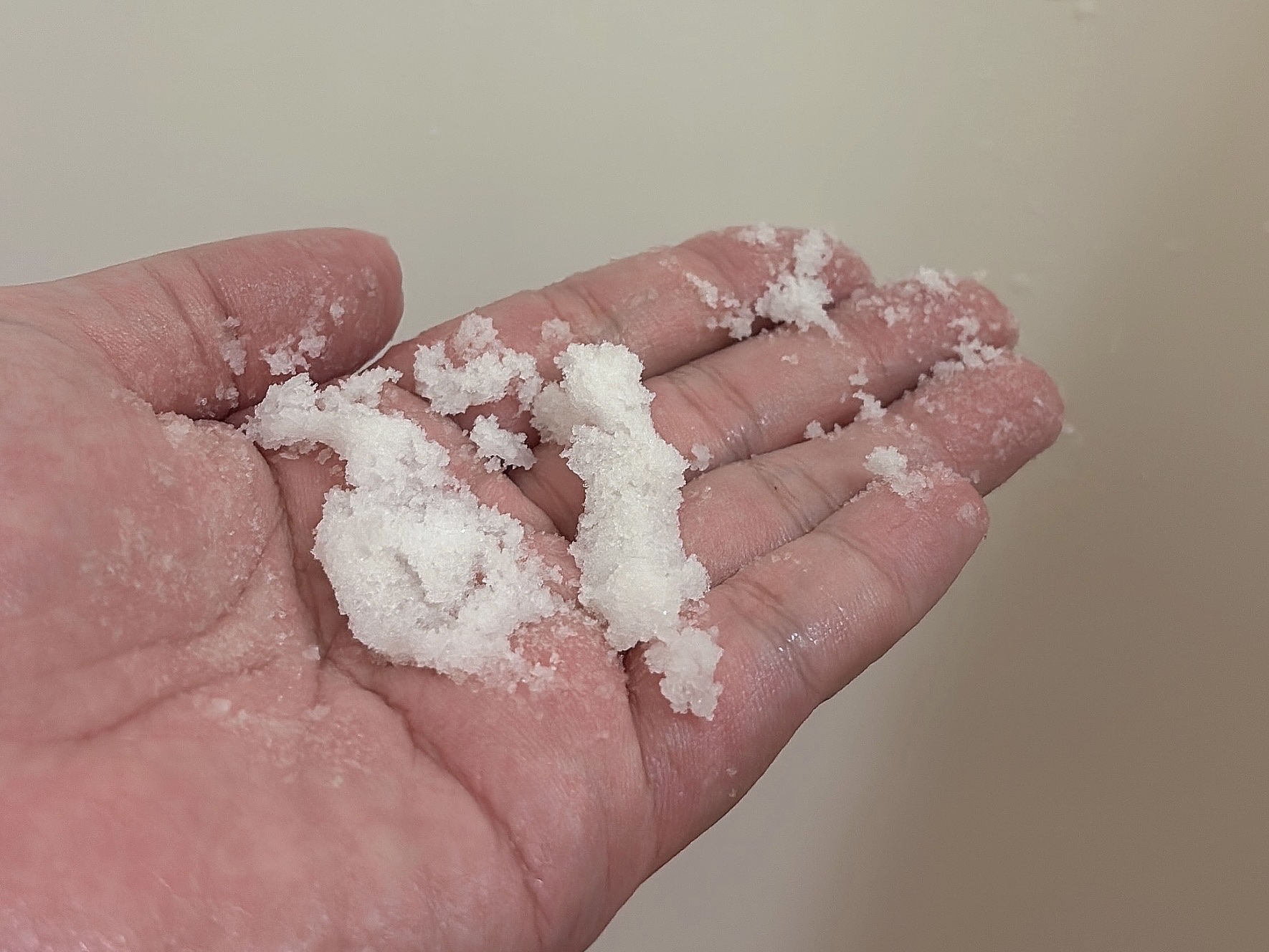 星野家の手作りマッサージ塩/星野家/ボディスクラブを使ったクチコミ（3枚目）