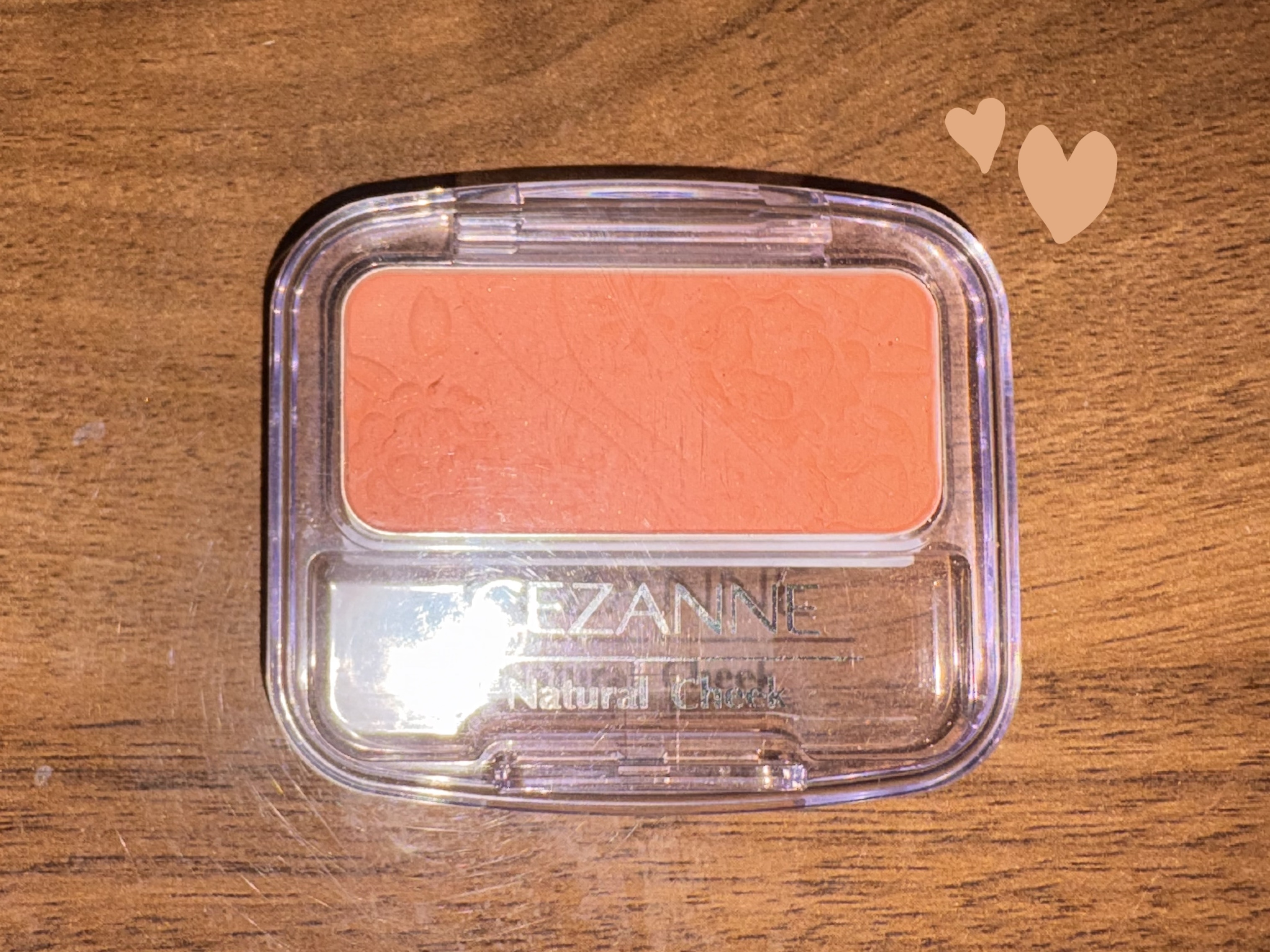 ナチュラル チークN/CEZANNE/パウダーチークを使ったクチコミ（1枚目）