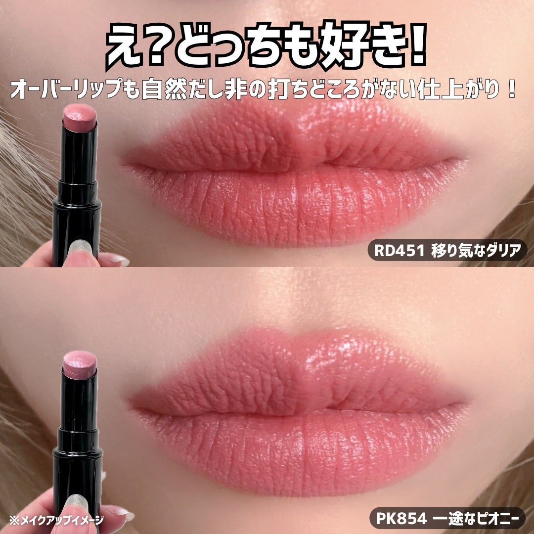 ネンマクフェイク ルージュ/Visée/口紅を使ったクチコミ(4枚目)