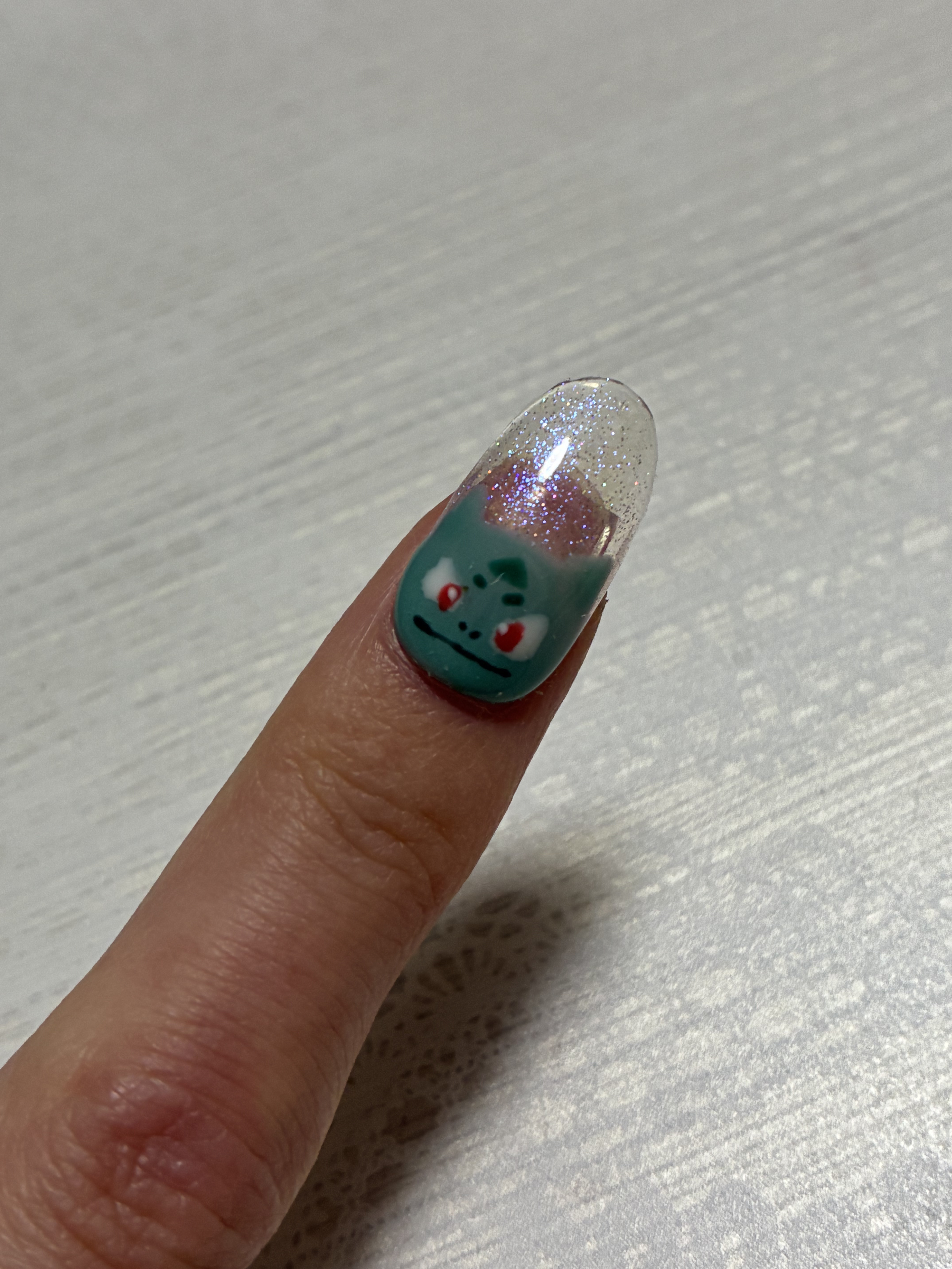 ジェルネイル（ライト対応）/セリア/ジェルネイルを使ったクチコミ（3枚目）