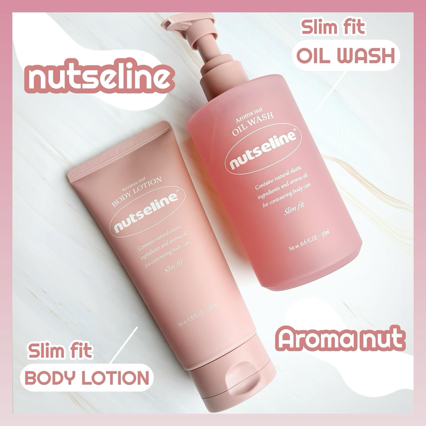 アロマナッツスリムフィットボディローション/nutseline/レッグ・フットケアを使ったクチコミ（1枚目）