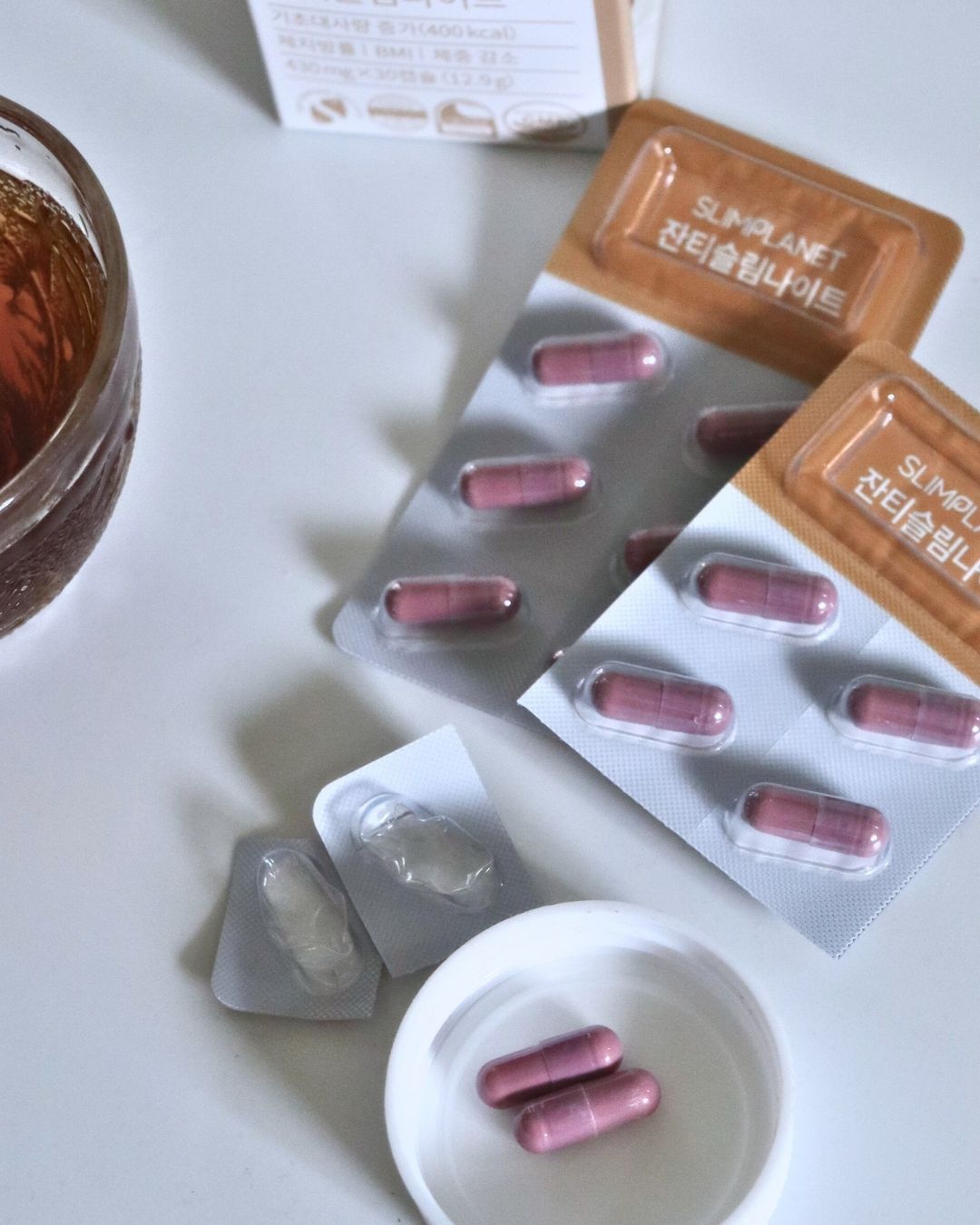 ザンシスリムナイト/SLIMPLANET/ボディサプリメントを使ったクチコミ（2枚目）