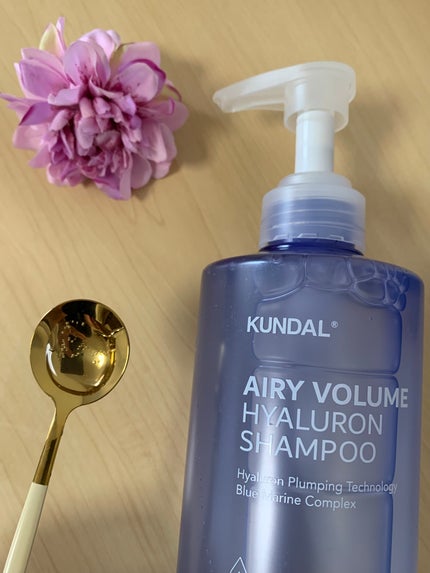 ヒアルロンエアリーボリューム シャンプー&トリートメントセット/KUNDAL/市販シャンプーを使ったクチコミ(2枚目)