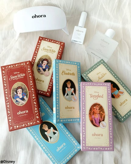 ハンド&ペディキュアセット Disney collection/ohora/ネイルシールを使ったクチコミ(3枚目)
