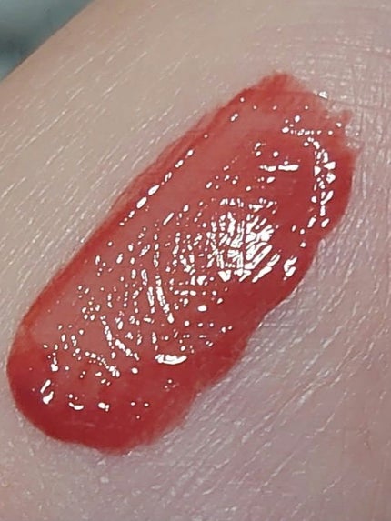 ウォータフルグロウティント/wakemake/リップティントを使ったクチコミ(2枚目)