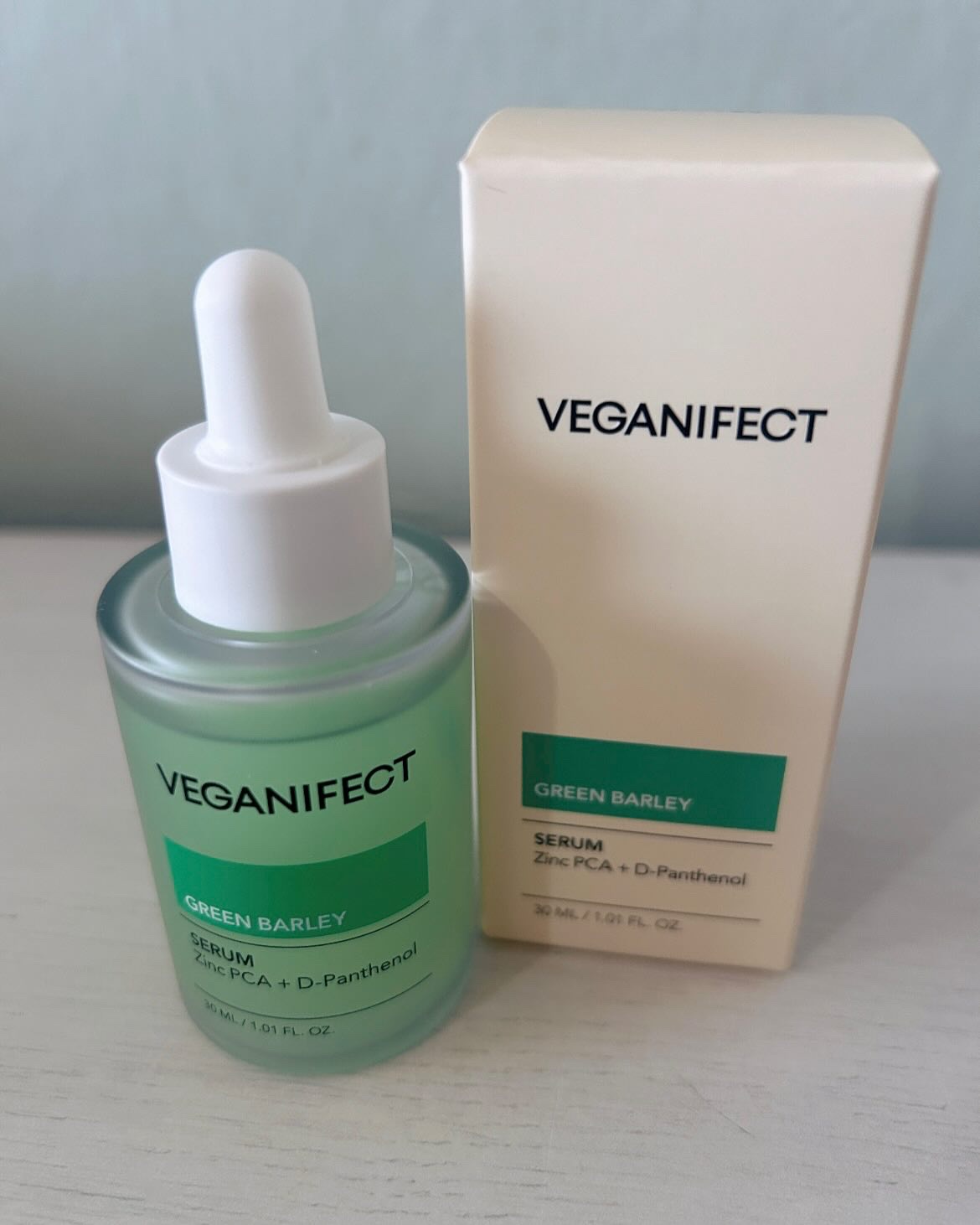 青麦ジンクセラム/Veganifect/美容液を使ったクチコミ（1枚目）