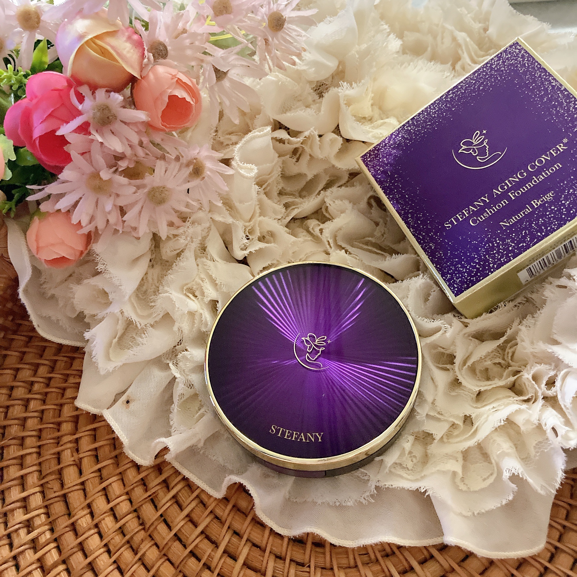 ステファニーエイジングカバー クッションファンデーション/STEFANY AGING COVER/クッションファンデーションを使ったクチコミ（1枚目）