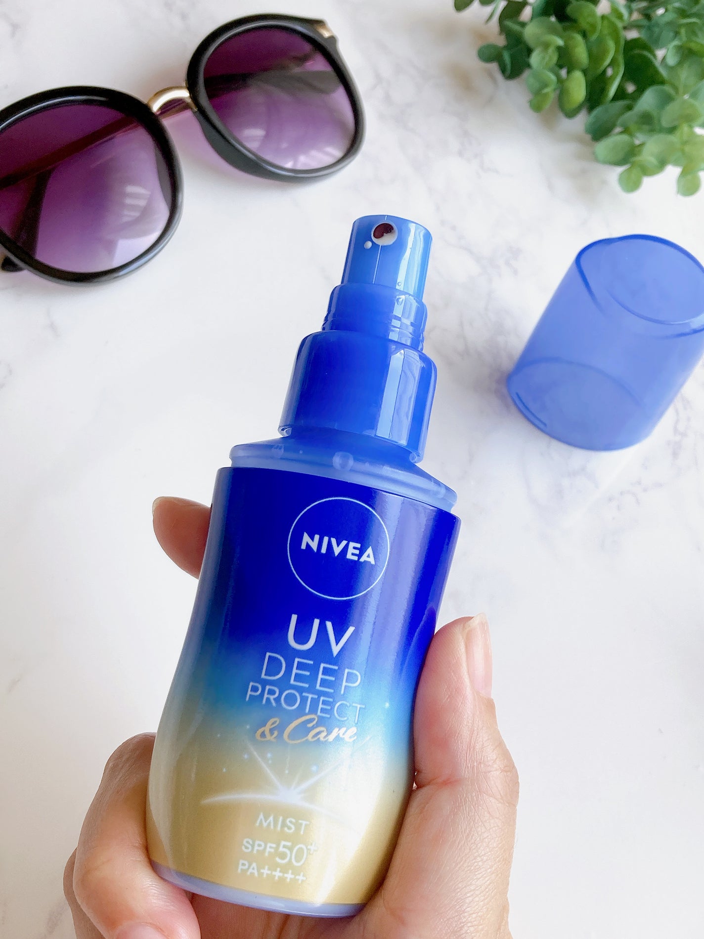 ニベアUV ディーププロテクト&ケア ミルクミスト/ニベア/日焼け止めミスト・スプレーを使ったクチコミ(8枚目)