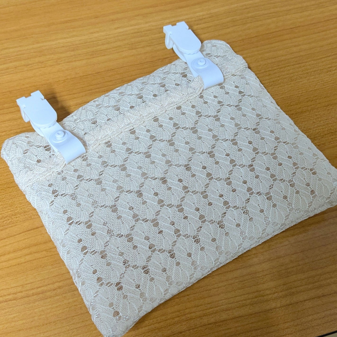 移動ポケット横型 レース柄/DAISO/化粧ポーチを使ったクチコミ(2枚目)