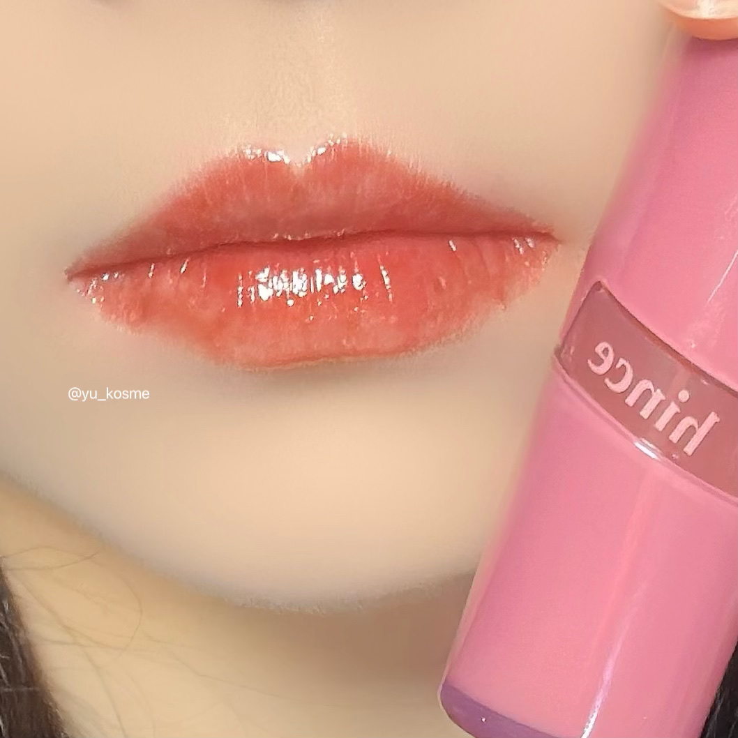 ロウグロウジェルティント R014 ロウ・ココ/hince/リップティントを使ったクチコミ（3枚目）