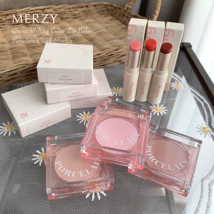 グロッシーメルティングカラーリップバーム/MERZY/リップクリームを使ったクチコミ(1枚目)
