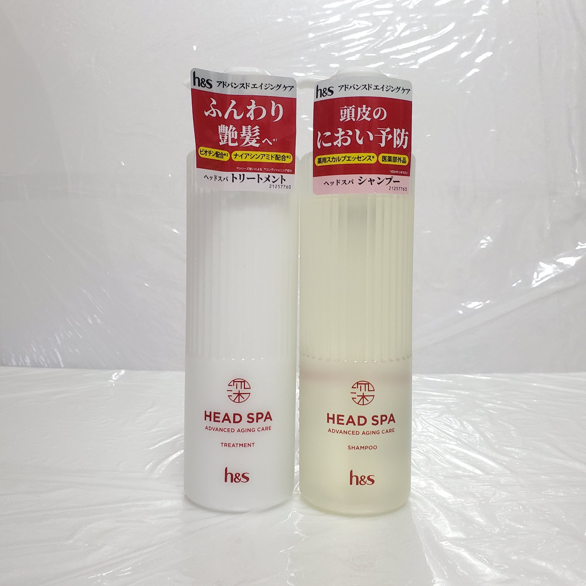 h&s 深ヘッドスパ アドバンスド エイジング ケア*4 シャンプー[医薬部外品]/トリートメント/h&s/市販シャンプーを使ったクチコミ（1枚目）